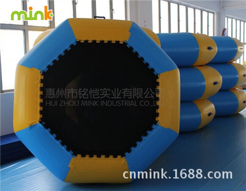 factory customized RIZ-ZOAWD inflation Trampoline Trampoline Iceberg Aquatic Break through equipment singleton suit install construction