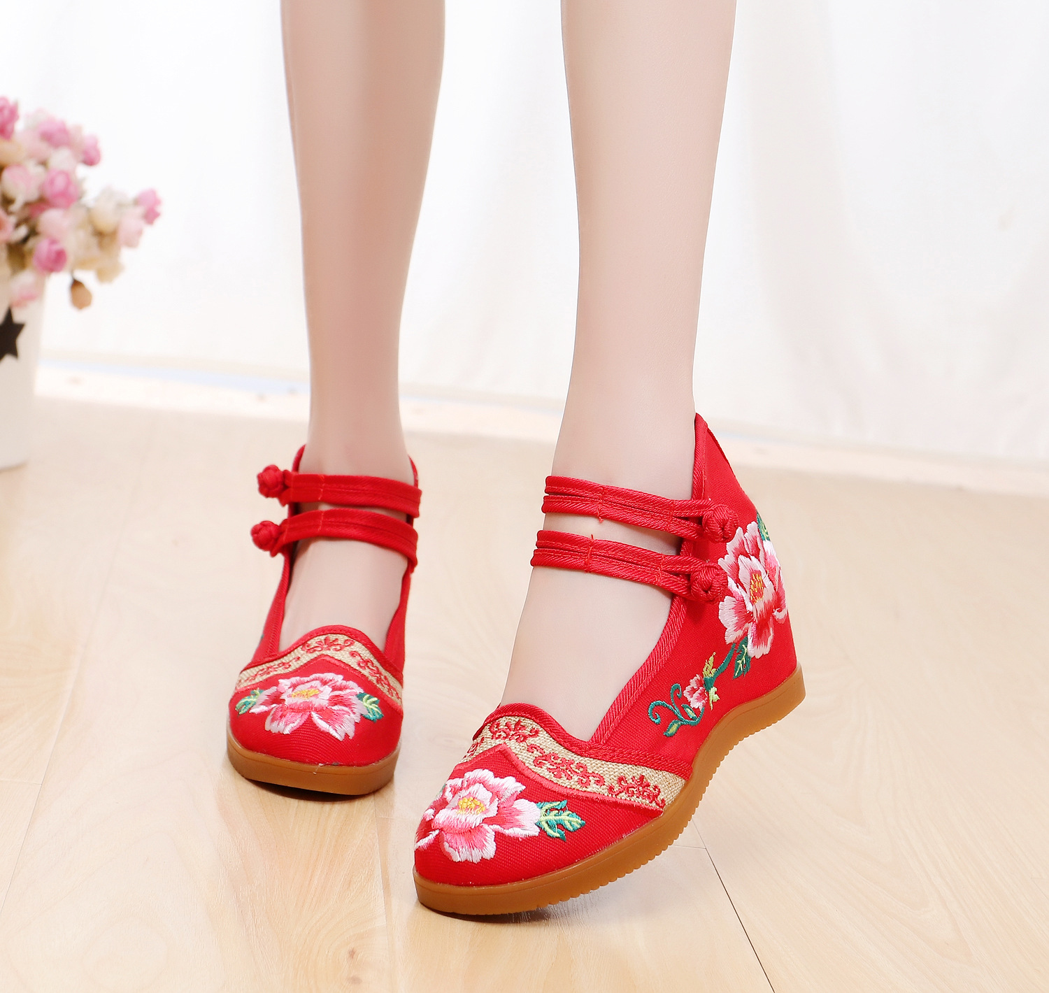 Mocassins femme en Toile - Ref 3440354 Image 7