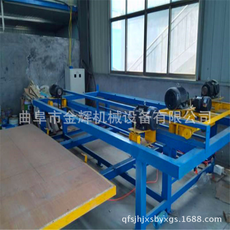 新型数控全自动纵横四边锯 实木板四边切割锯 厂家技术免费指导