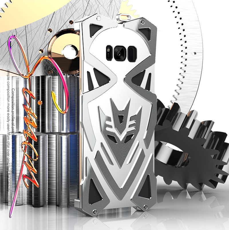 SIMON THOR Ⅱ Aviation Aluminum Alloy Shockproof Armor Metal Case Cover for Samsung Galaxy S8 Plus & S8