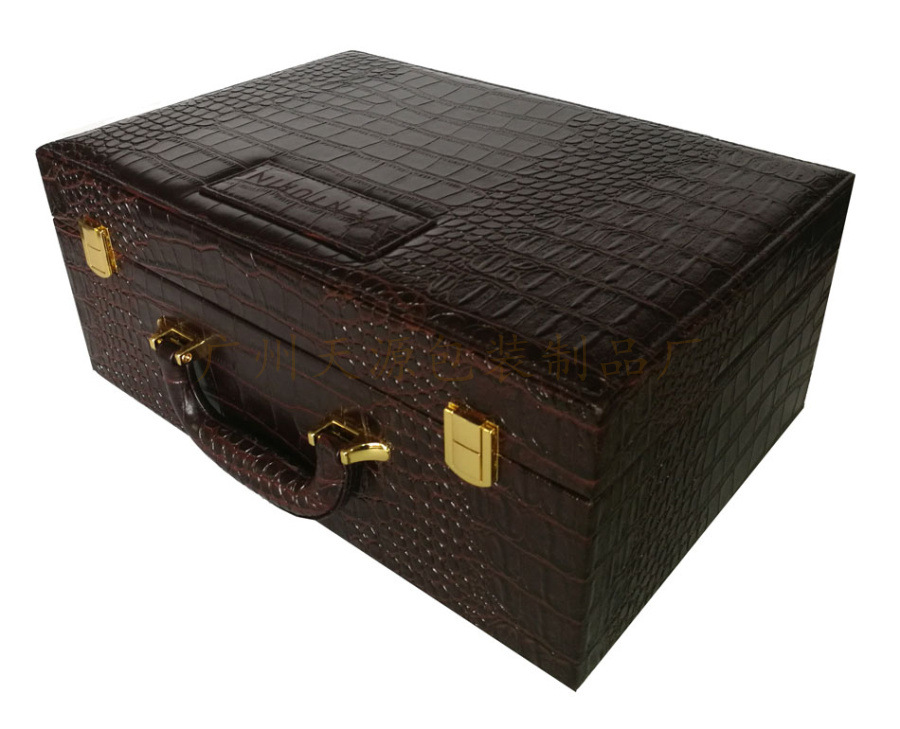 supply high-grade Men's Leatherwear shoe box High-end customized leather shoes packing Gift box