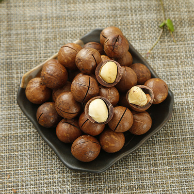 新品夏威夷果仁坚果炒货奶油味办公休闲零食118g袋装厂家批发