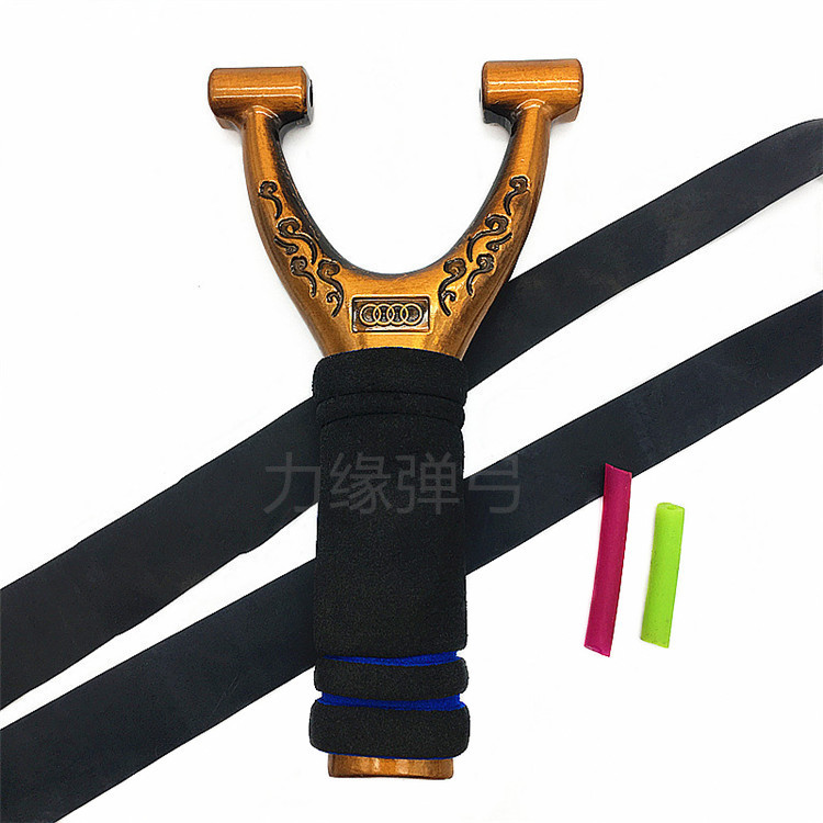 goods in stock wholesale audi Tiger Flat tendon Manufactor Shooting Supplies outdoors sports Slingshot