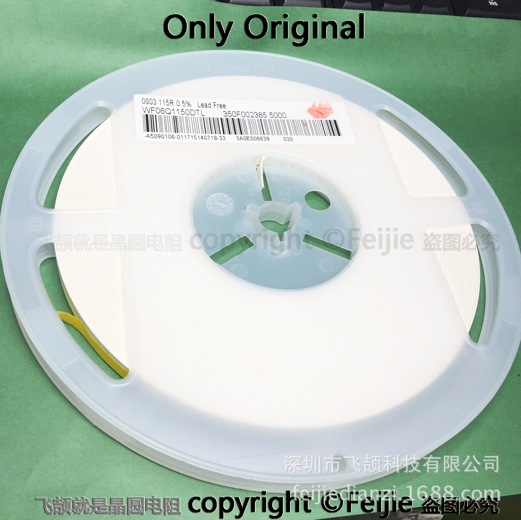 RNC06C1150D同参WF06Q1150DTL  0603-115R 0.5% 50PPM
