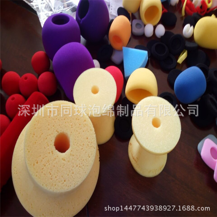 化妆粉底盒用半球海绵 BB液粉底海棉圆 东莞泡绵厂家