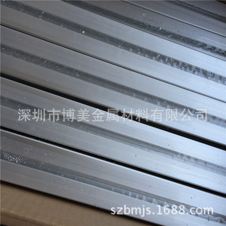 博美挤压铝型材工业铝型材 铝合金氧化加  工铝管 各种异形铝型材