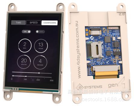 4D Systems SK-gen4-IoD-28T显示模块