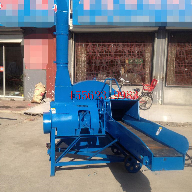 滚刀式铡草机 高效率饲料大型高喷铡草机生产厂家