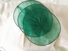 Brand New Mesh Net with No Knots, 2-Round and 3-Round Simple Small Fish Trap, Fish Net Bag, Fishing Gear Wholesale