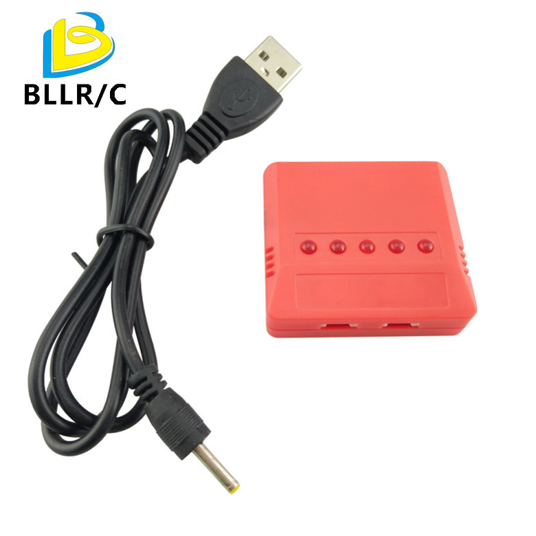 BLLRC新品 司马X5C X5SW X4 H107 H107C V977 H8 H37直升机充电器