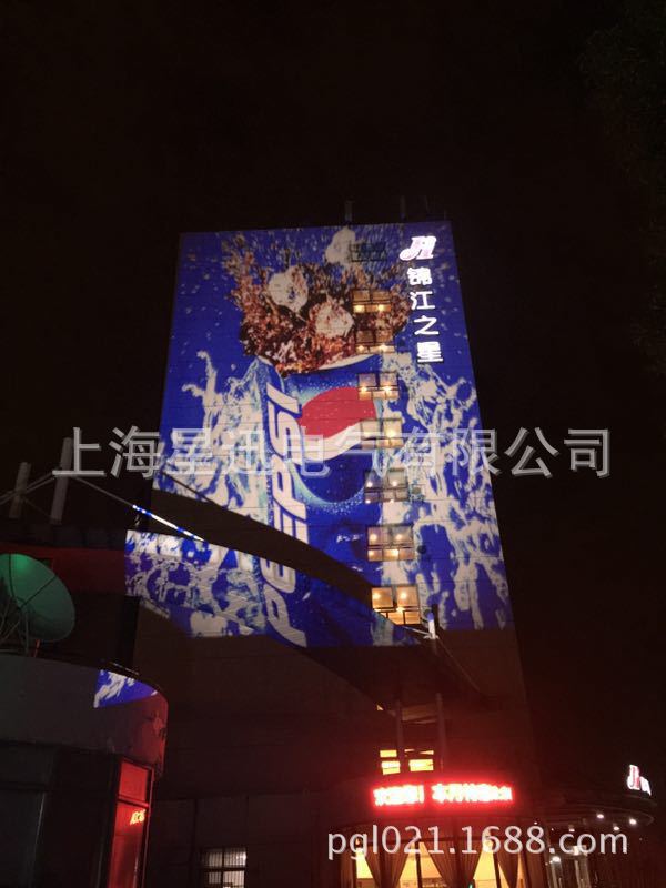 X2直销巨幅投影灯_墙体投影灯_户外墙体投影广告 上海星迅电气