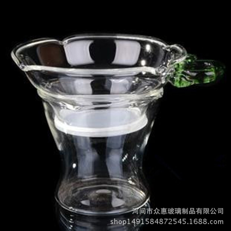 厂家批发玻璃茶漏过滤器功夫茶具配件公道杯茶滤分茶器套装配件