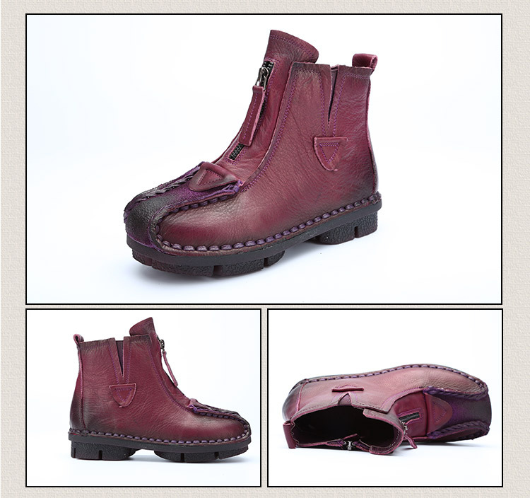 Bottes femme SHANGMEI SHENGHUI en En cuir - Ref 3354818 Image 32