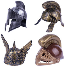 280g万圣节道具头盔将军帽斯巴达勇士骑士头盔cosplay帽罗马勇士