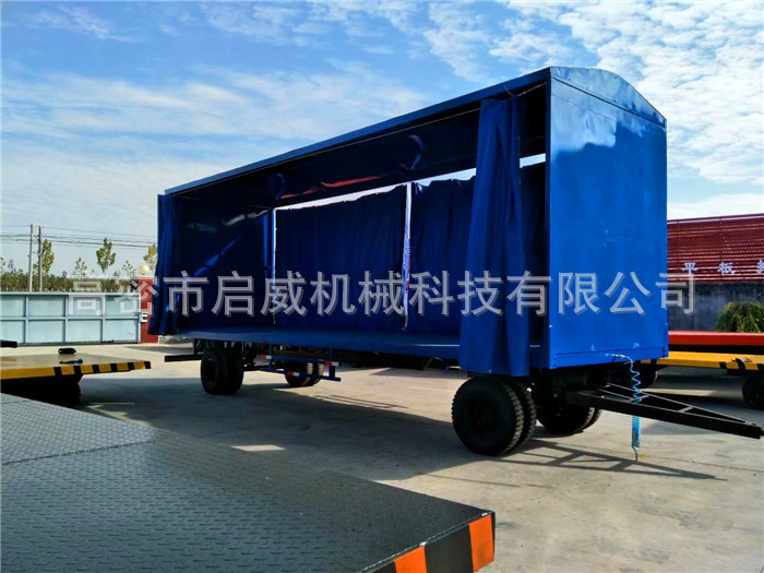 货源供应  10吨雨棚拖车   物流防雨拖车厂家供应