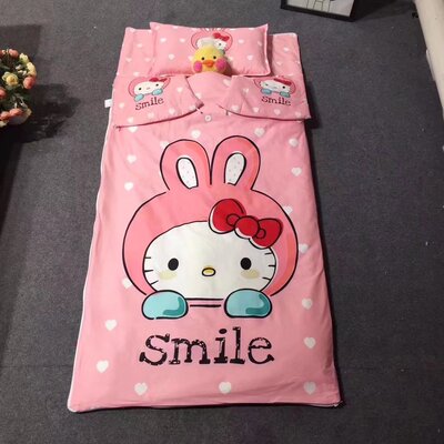 卡通婴儿抱被儿童防踢被全棉宝宝睡袋加厚四季可用可拆洗厂家热销|ms