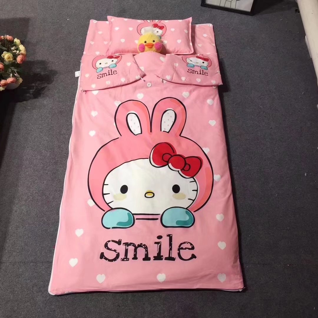 卡通婴儿抱被儿童防踢被全棉宝宝睡袋加厚四季可用可拆洗厂家热销|ms