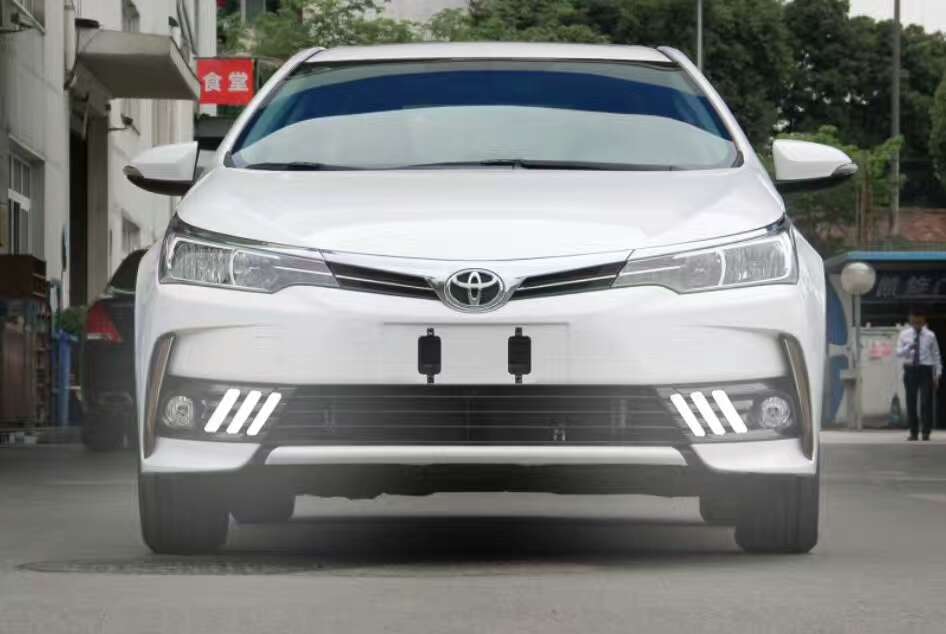 Adecuado para Toyota Nueva Carolina luces de circulación diurna 17 Carolina LED luces de circulación diurna