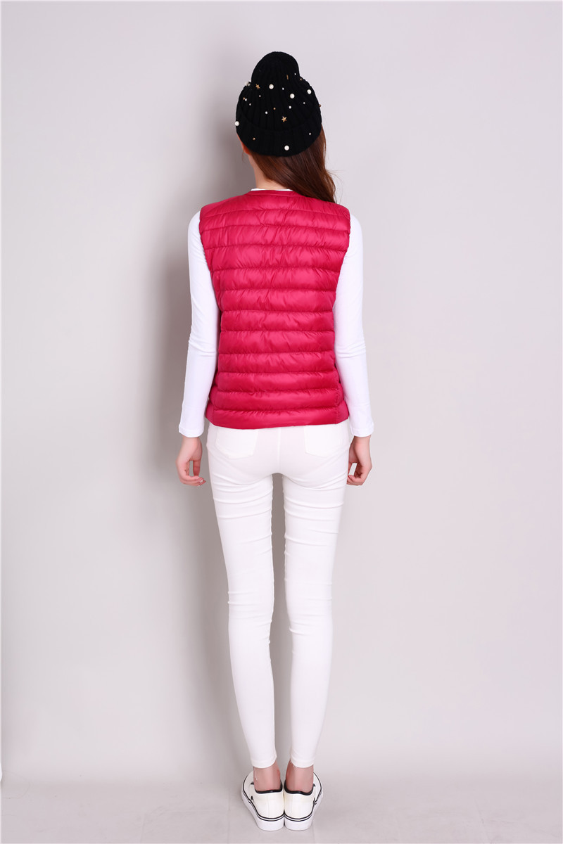 Gilet femme en Duvet de canard blanc - Ref 3316304 Image 21