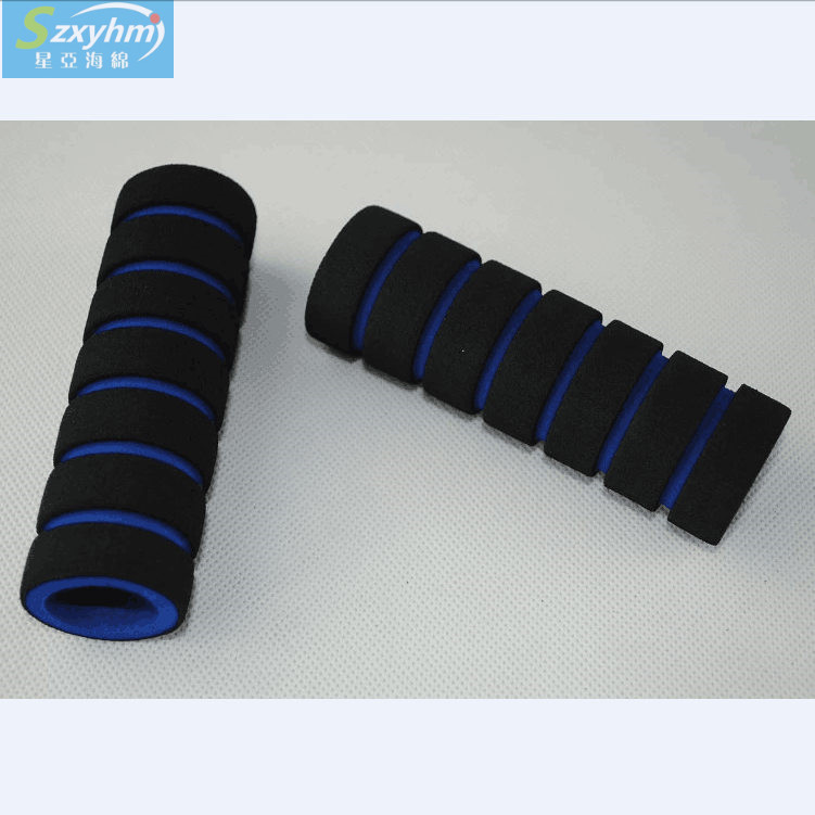 厂家直销NBR橡塑手把套 环保耐磨海绵把套衣架防滑手握管