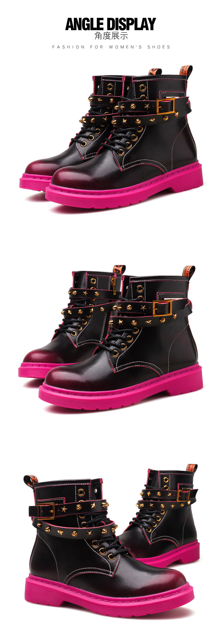 Bottes femme IMPRESSION VERTE en En cuir - Ref 3355071 Image 31