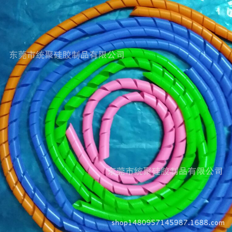 东莞厂家直供硅胶缠绕管，卷式结束带