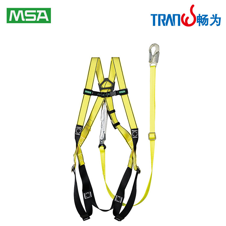 MSA梅思安 10106883 Workman 沃克曼轻巧型全身式安全带 中号