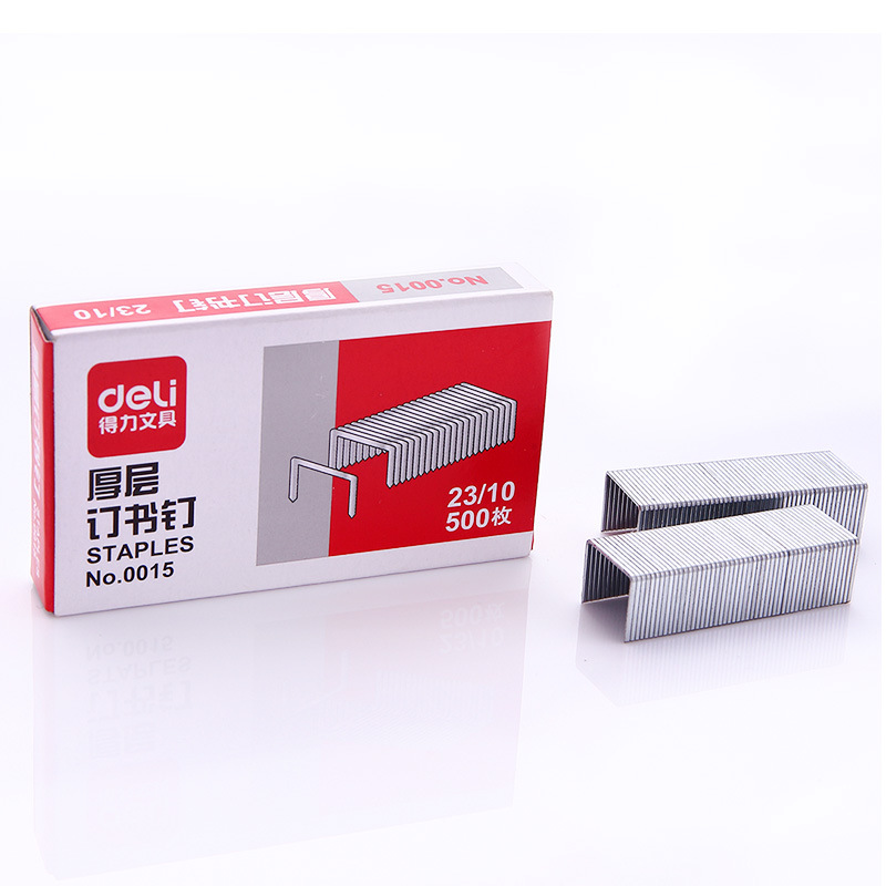 得力0013订书钉23/13厚层订书针高强度易穿透1000枚/盒办公用品-阿里巴巴