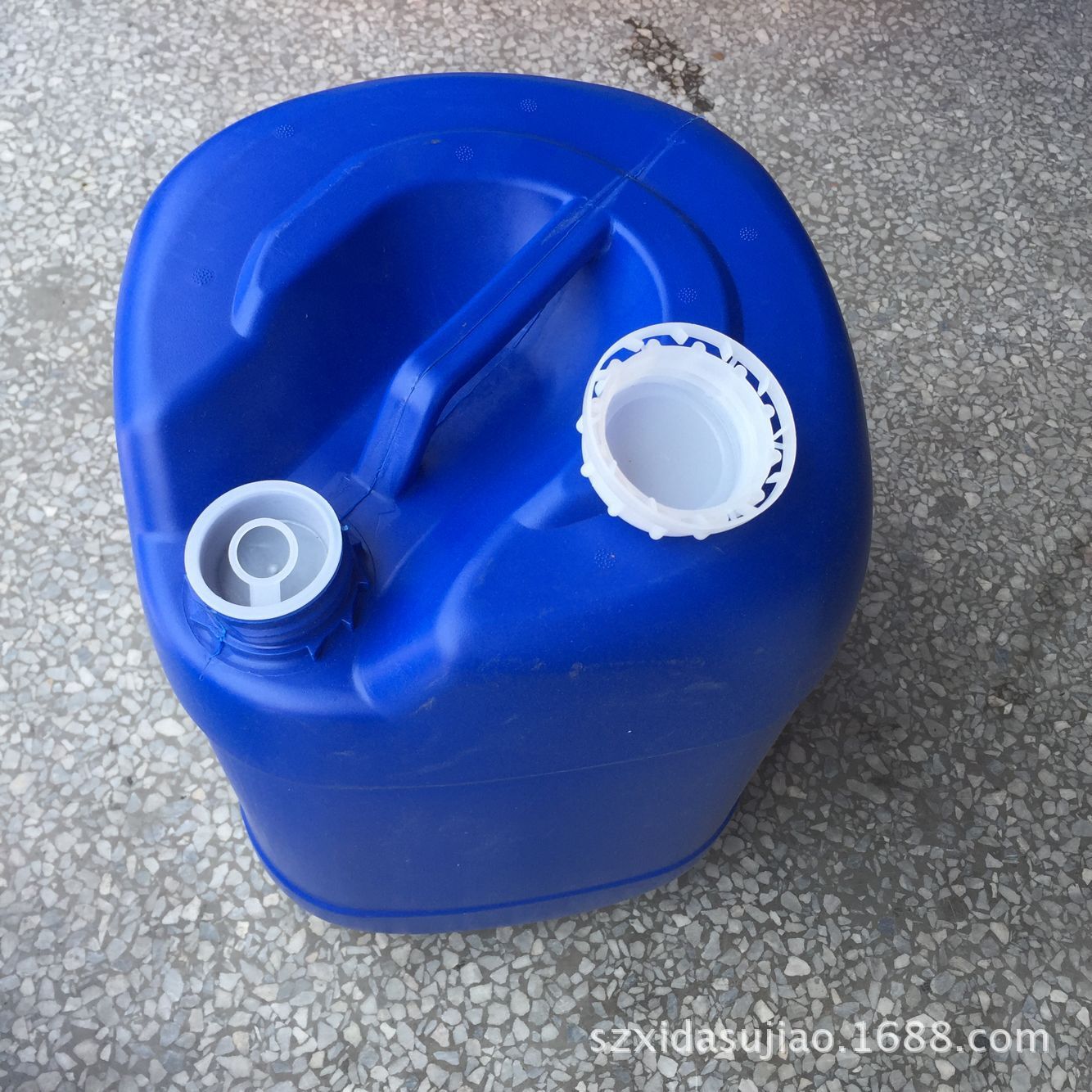 批发PE25升药水收纳塑料桶25kg胶桶耐酸碱消毒液桶药水桶化工桶