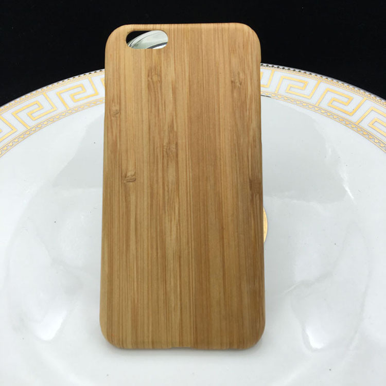 適用于蘋果6木手機殼凱夫拉iPhone6S plus保護套木質碳化竹紋