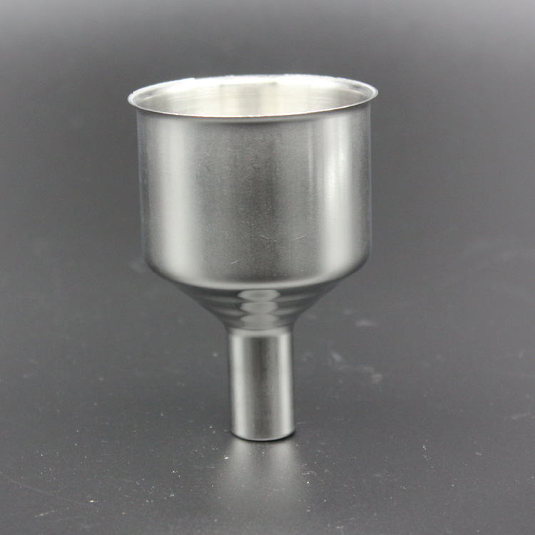 工厂批发配套漏斗不锈钢酒壶原装漏斗5厘米加厚大油漏子