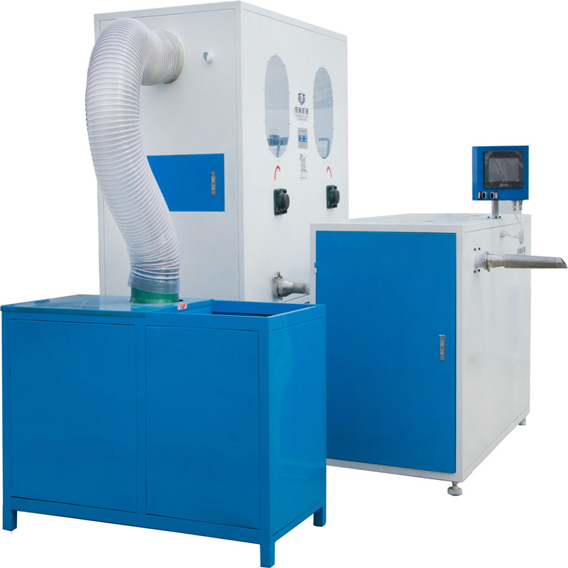 成林两称一充充棉机 触摸屏设计  效率好，两称一充充棉机