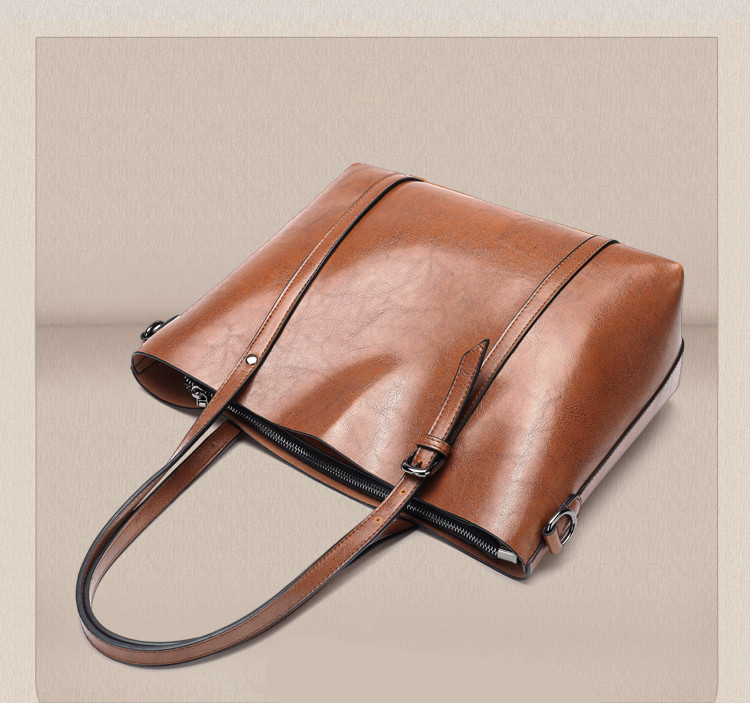 Square Shape Medium Size Women's Medium All Seasons Pu Leather Fashion Tote Bag