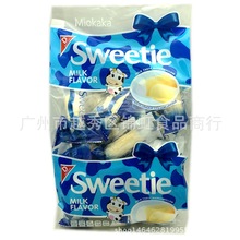 批发供应MiOKaKa小棉袄牛奶果味软心糖250g*16包/箱