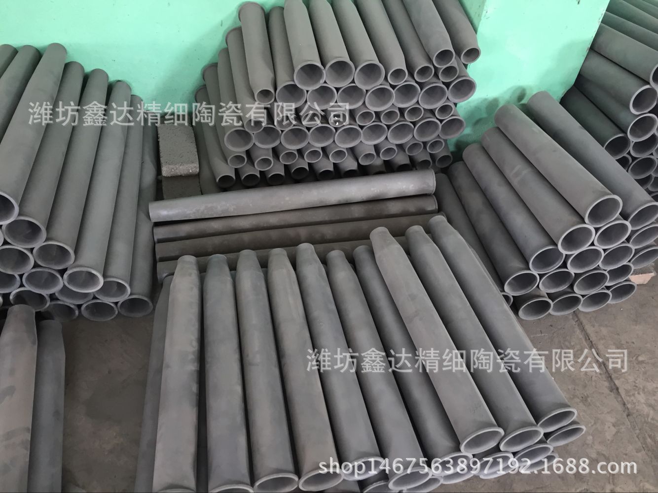 碳化硅喷火嘴烧嘴套，反应烧结碳化硅陶瓷制品