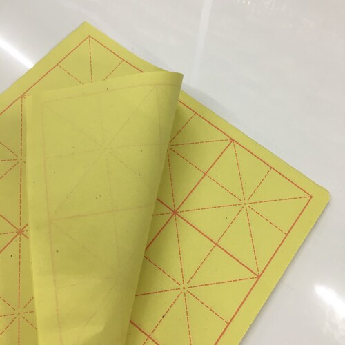 Guding is really kind 10 pairs of meters 12 squares practice rough paper plus thickened calligraphy training paper four treasures of the study wholesale