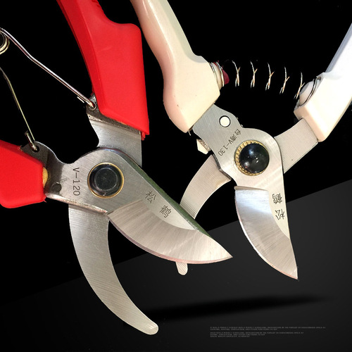 Songhe 120130 manganese steel garden pruning shears, greening pruning tools, fruit picking, flower picking, fruit branch gardening fruit tree scissors