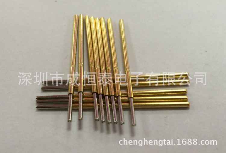1.3弹簧测试针 PM75-Q1 直上四爪头镀镍 PCB板探针