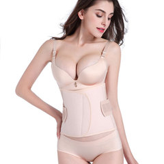 Postpartum reinforced high-waisted bellyband, breathable type, suitable for caesarean section body shaping