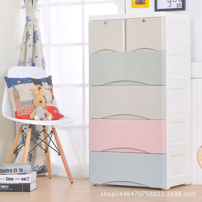 58 Storage cabinet Gradient Maca Baby dragon Clothing Sorting cabinet Home Furnishing Use Lockers Debris Storage cabinet
