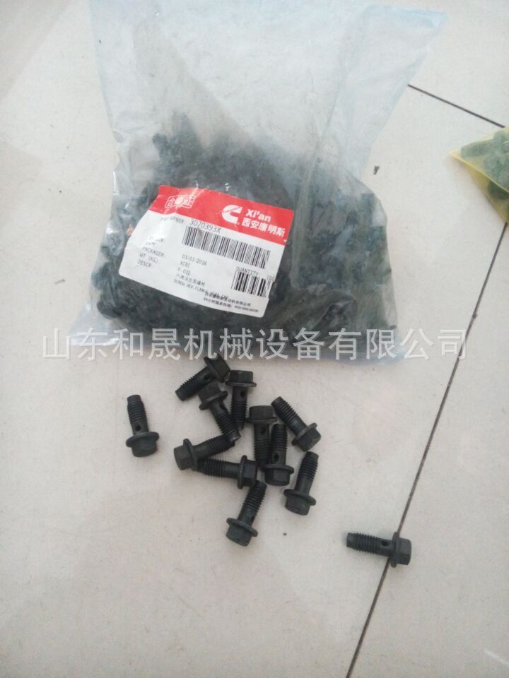 3070393冷卻噴嘴螺栓