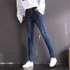 New high Harem pants elastic waist pencil pants thin trousers