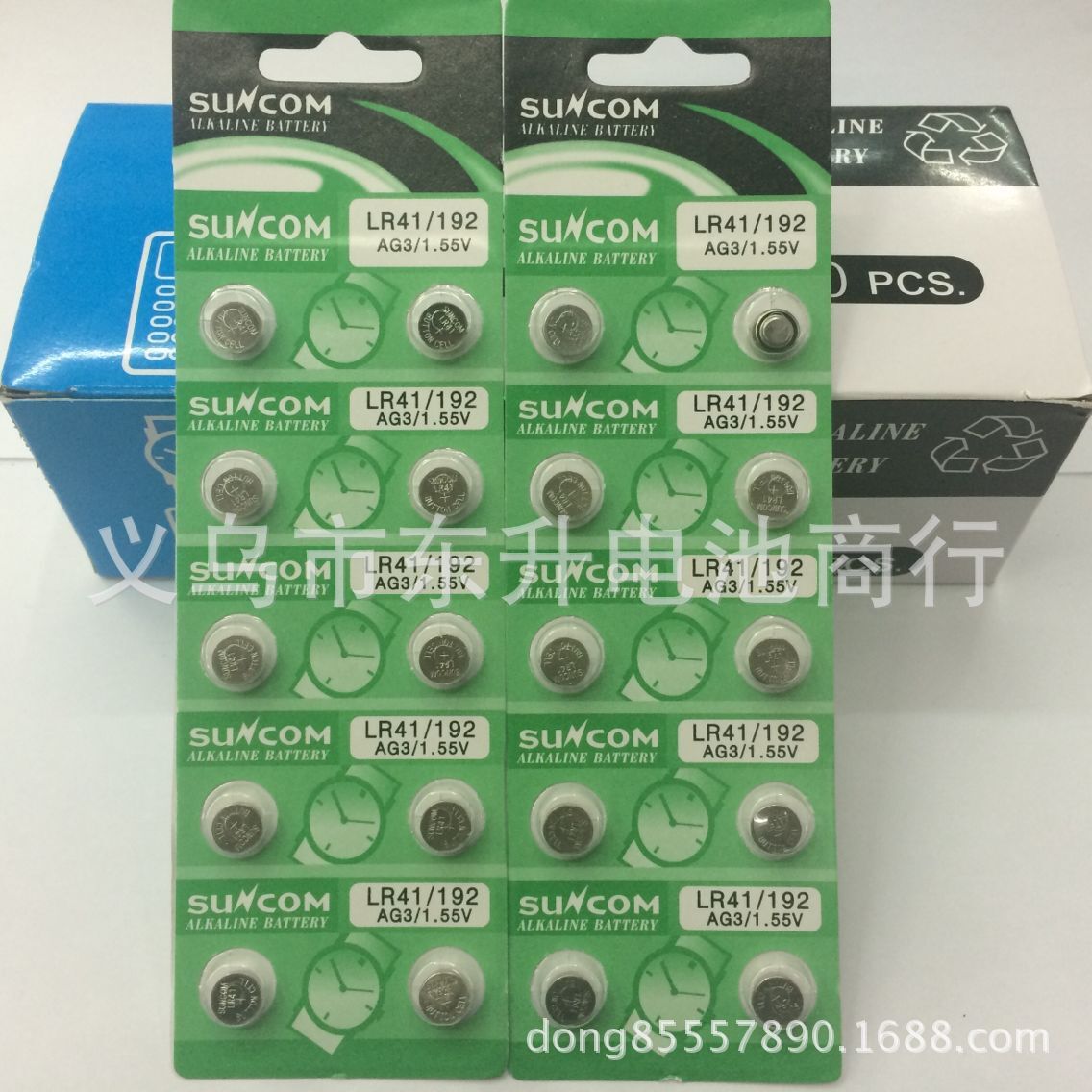 新光高容量LR41纽扣电池 AG3 392A 192 L736 1.5V碱性电子电池