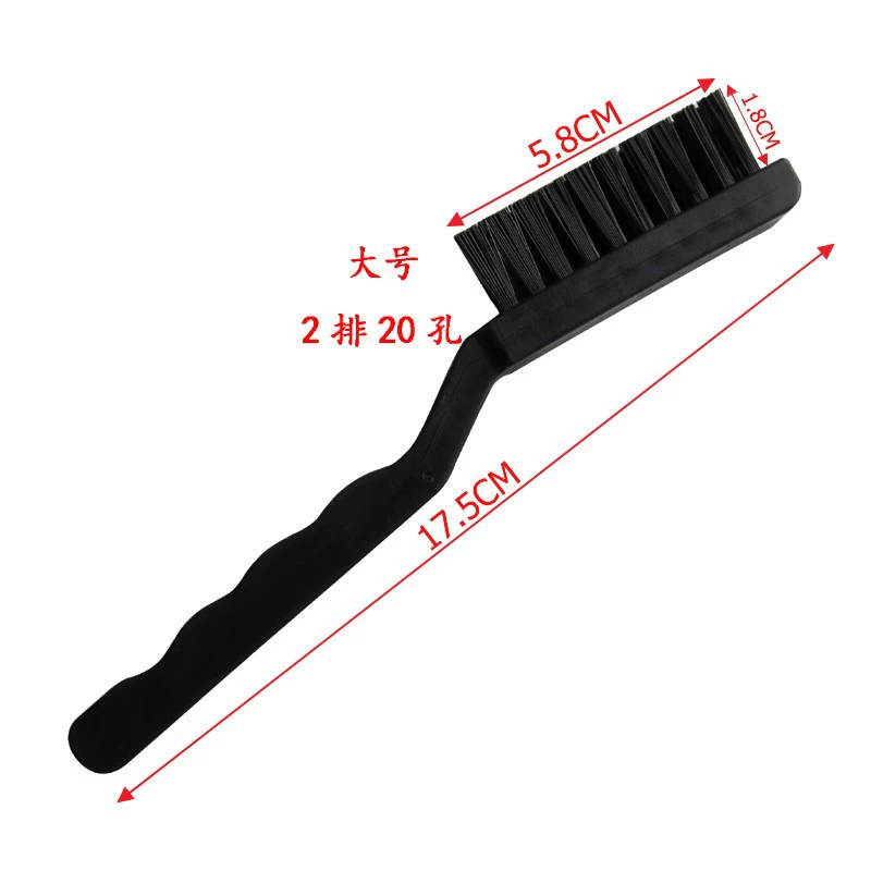 Прямые продажи с фабрики, высококачественная большая кривошипная щетка, антистатическая щетка, пластиковая щетка, большое количество на продажу