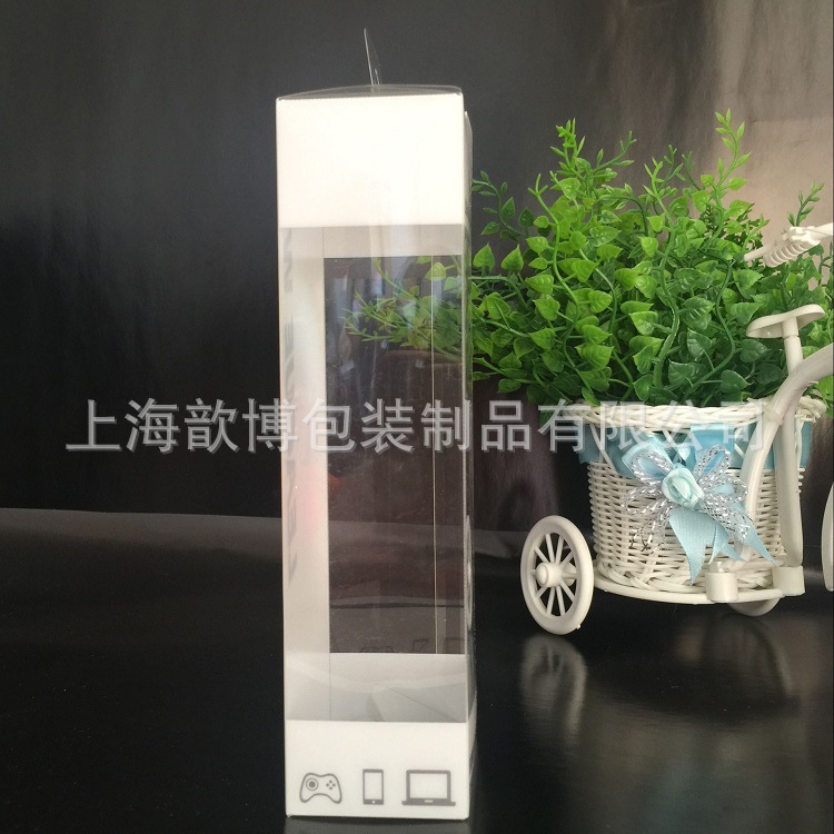 加工生产PET防刮花 uv印刷彩盒  pet高频塑料胶盒 眼镜包装盒定制