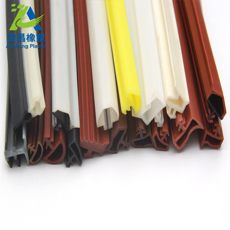 pvc木门卡槽密封条 弹性体 TPE卡槽式隔音条消音条