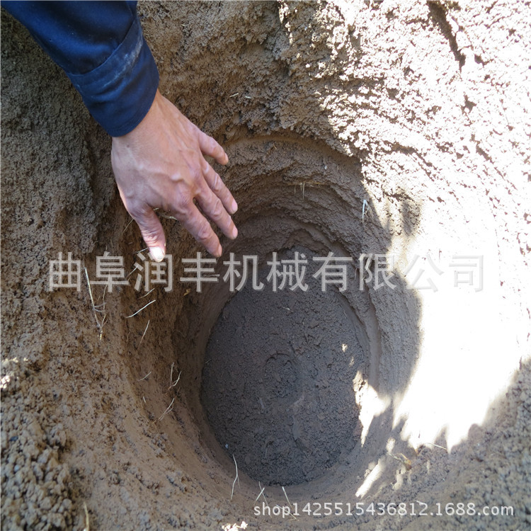 扭力强的挖坑机 路面栽树挖坑机 扎架子立柱挖坑机