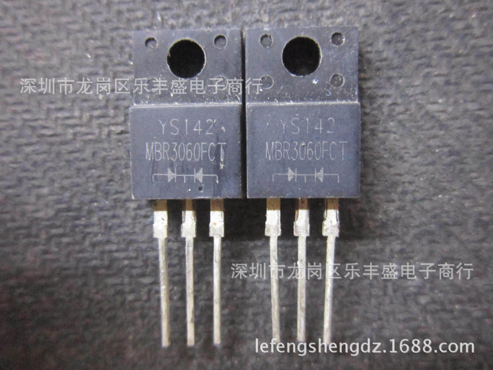 MBR3060FCT 拆机 TO-220F 肖特基二极管 30A 60V