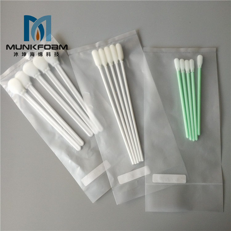 无尘海绵棒 无尘布头棉签净化棉签工业棉签激光棉签擦包邮