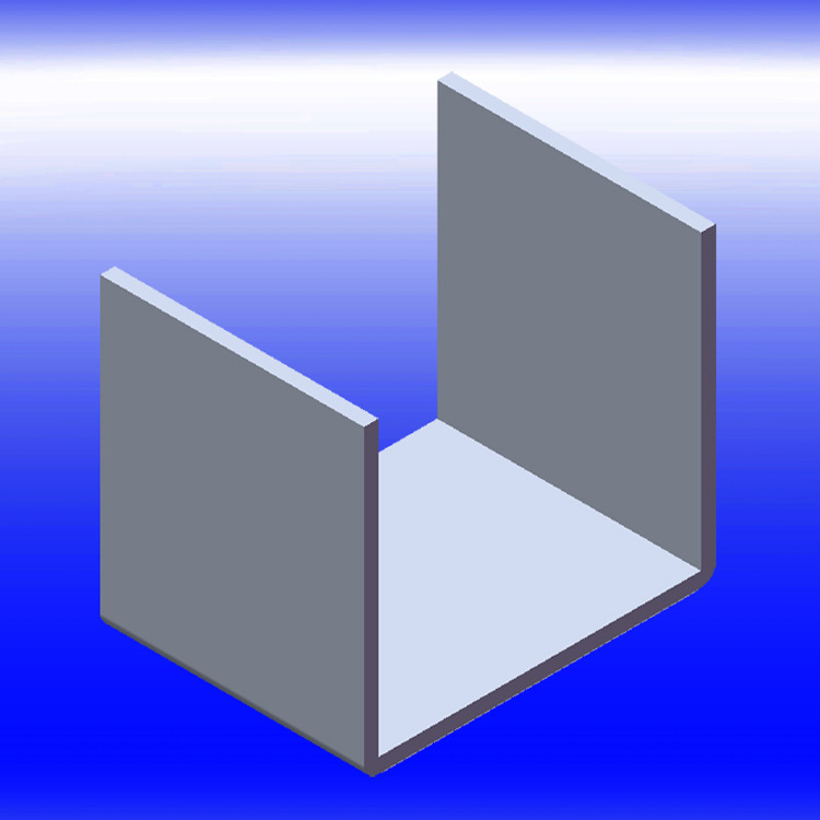 机械五金冲压件 加工U型角铁 来图/来样定做金属材料零件配件折弯